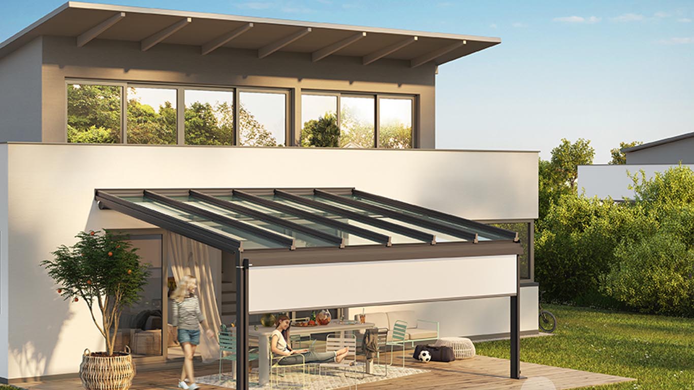 Terrassendach der stabile Lebensraum im freien - Einzigartig wie Sie